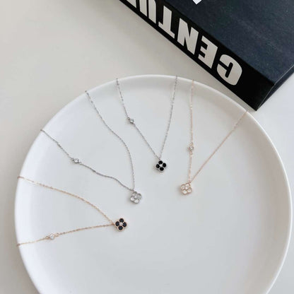 [Charm Aries Jewelry]Delicate Flower Shape Necklace