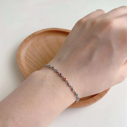 [Charm Aries Jewelry]Colorful Bead Array Bracelet