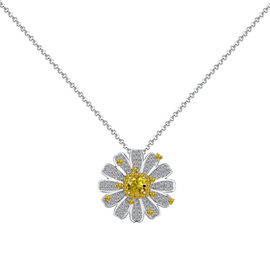 [Charm Aries Jewelry]Exquisite Daisy Necklace