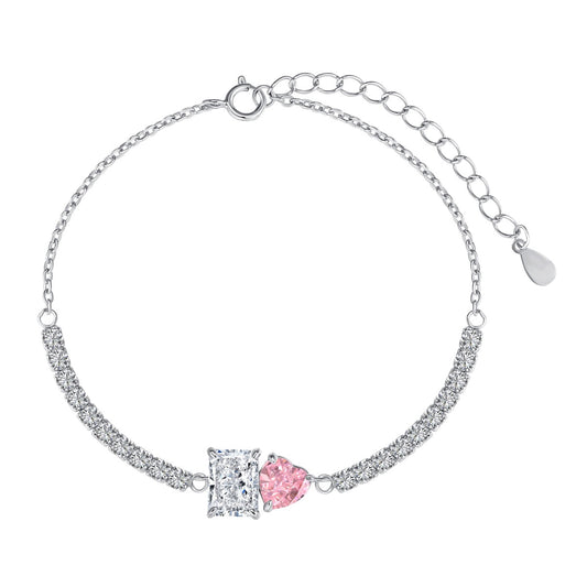 [Charm Aries Jewelry]Dazzling Unique Multi Shape Lover Bracelet