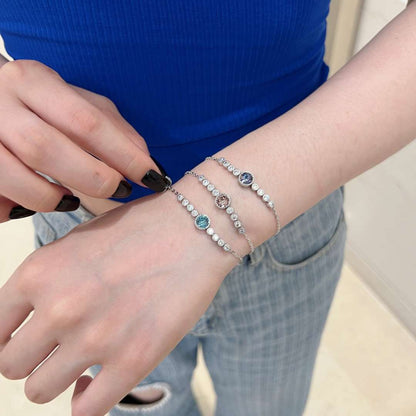 [Charm Aries Jewelry]Luxurious Heart Of The Ocean Bracelet