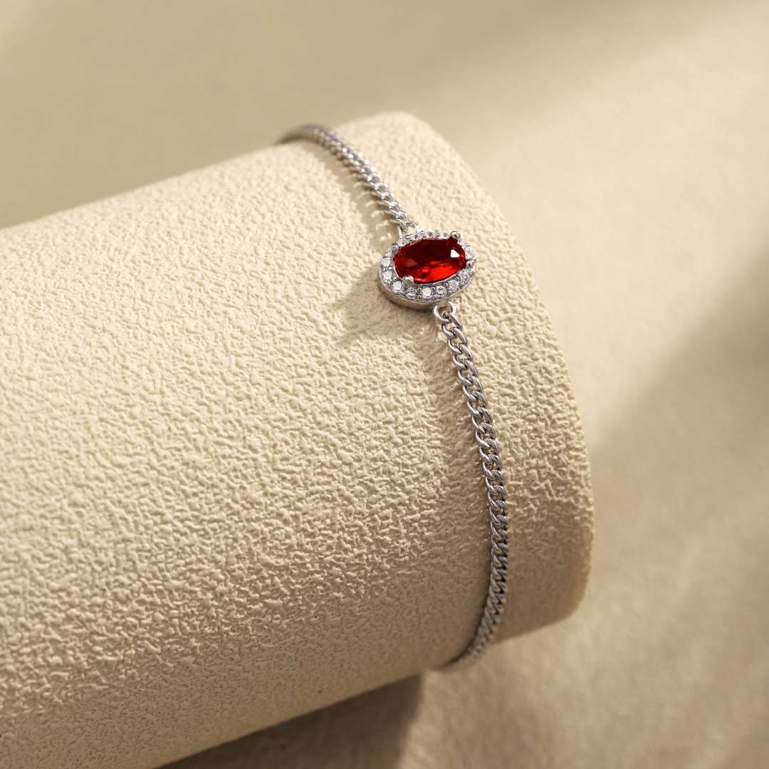 [Charm Aries Jewelry]Exquisite Oval Shape Bracelet