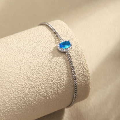 [Charm Aries Jewelry]Exquisite Oval Shape Bracelet