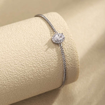 [Charm Aries Jewelry]Exquisite Oval Shape Bracelet