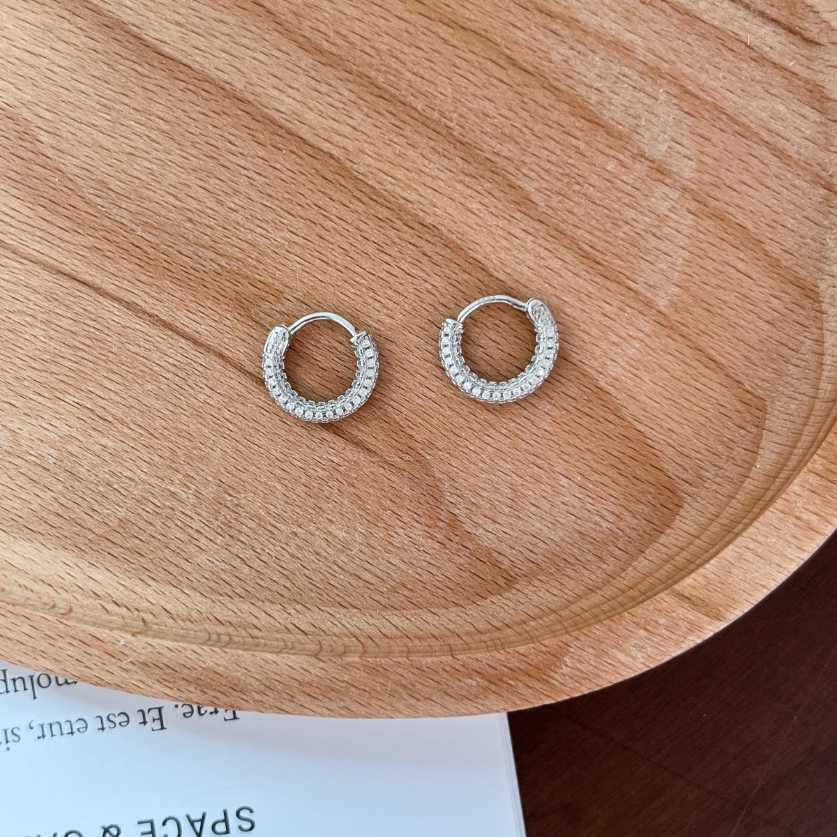 [Charm Aries Jewelry]Delicate Versatile Daily Earrings