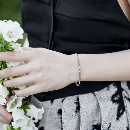 [Charm Aries Jewelry]Colorful Bead Array Bracelet