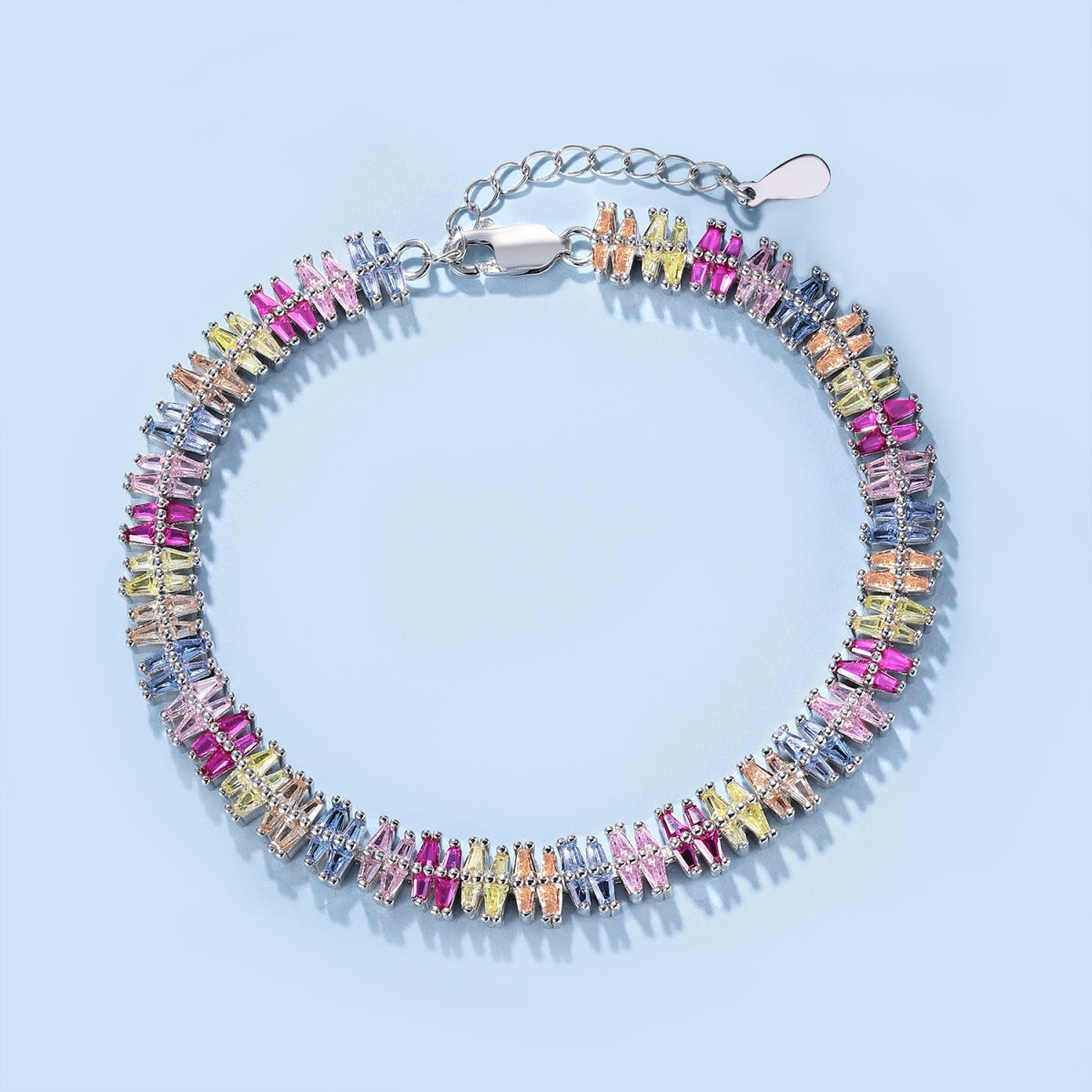 [Charm Aries Jewelry]Sparkling Exquisite Multi Cut Party Bracelet