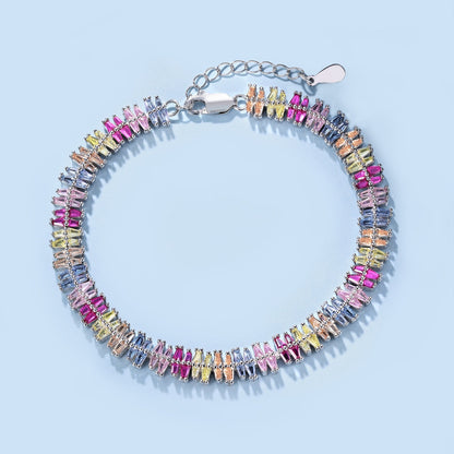 [Charm Aries Jewelry]Sparkling Exquisite Multi Cut Party Bracelet