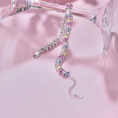 [Charm Aries Jewelry]Sparkling Exquisite Multi Cut Party Bracelet