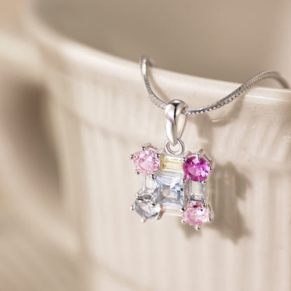 [Charm Aries Jewelry]Gorgeous Multi Colorful Necklace