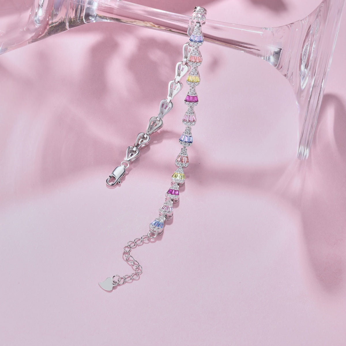 [Charm Aries Jewelry]Radiant Water Drop Shape Daily Bracelet