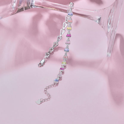 [Charm Aries Jewelry]Radiant Water Drop Shape Daily Bracelet