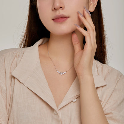 [Charm Aries Jewelry]Dainty Colorful Heart Necklace