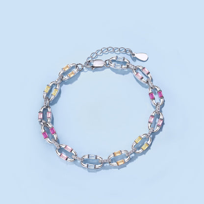 [Charm Aries Jewelry]Dazzling Colorful Daily Bracelet