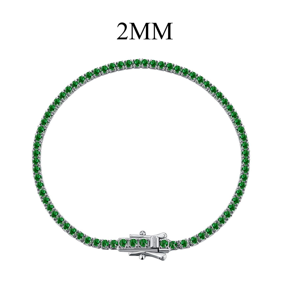 [Charm Aries Jewelry]Radiant Colorful Round Cut Party Bracelet