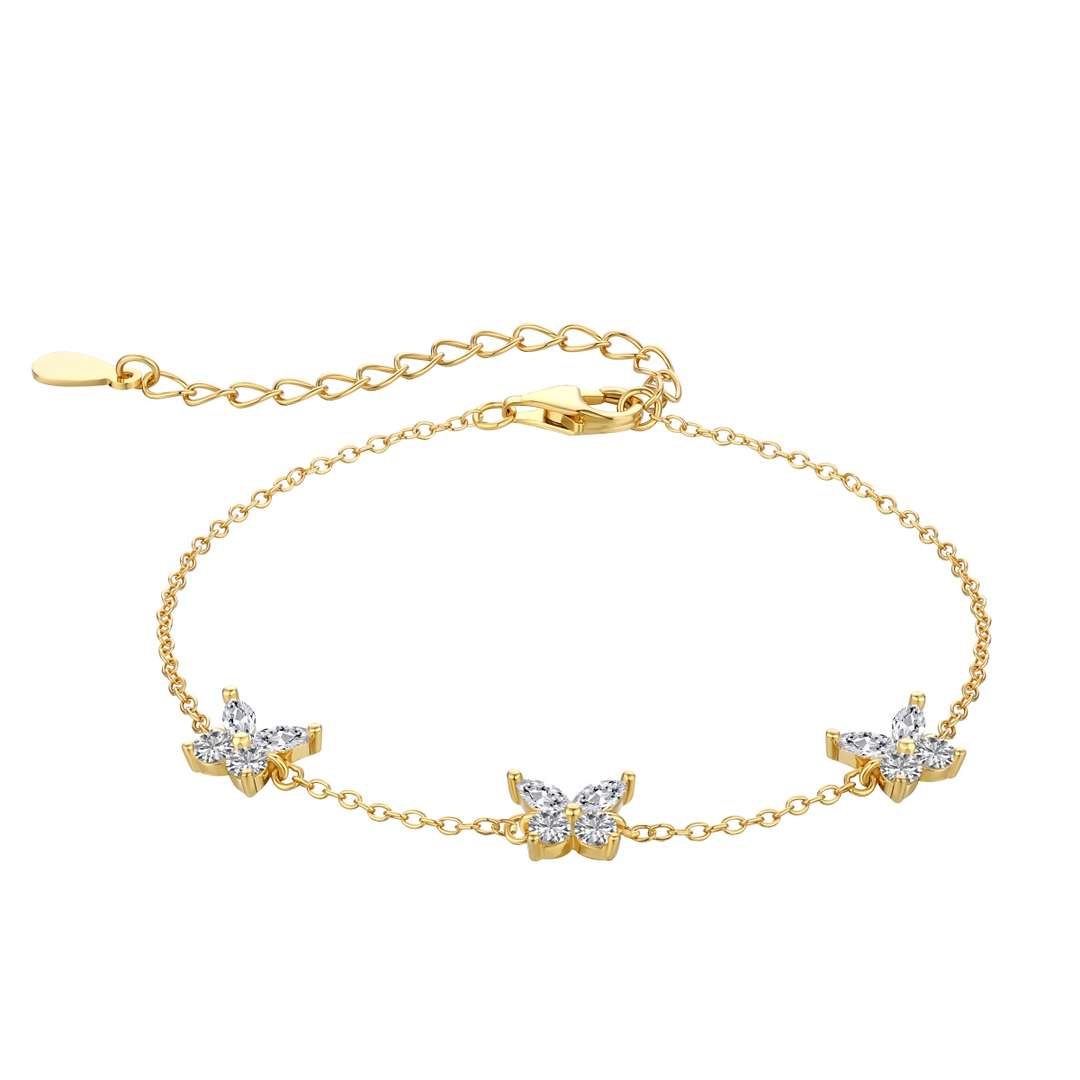[Charm Aries Jewelry]Radiant Butterfly Shape Necklace