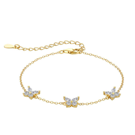 [Charm Aries Jewelry]Radiant Butterfly Shape Necklace