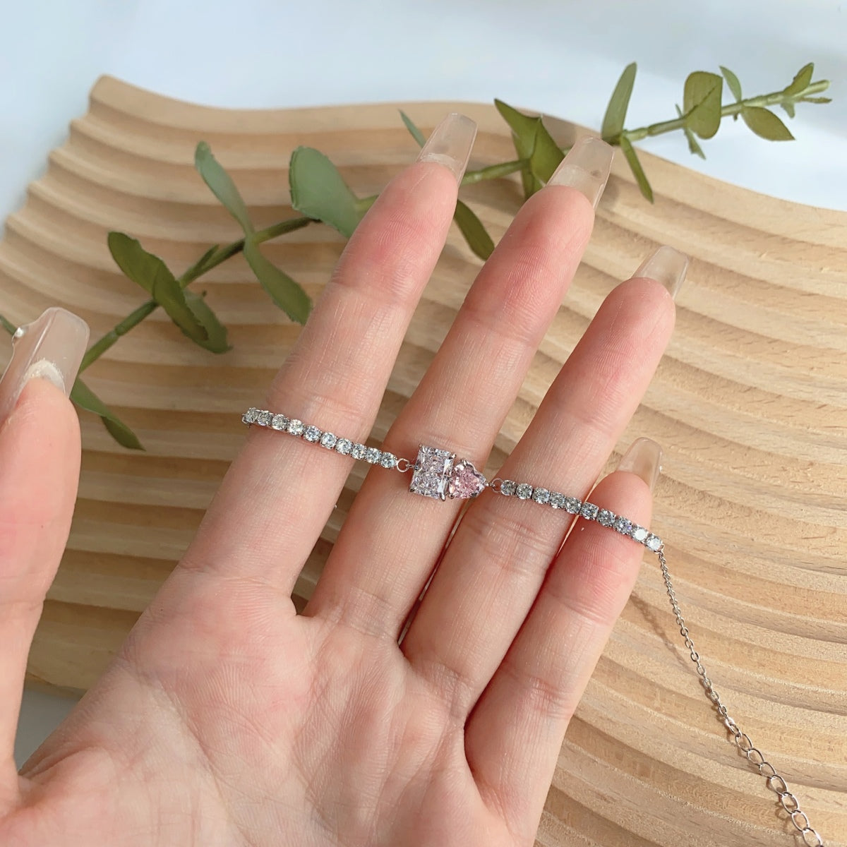 [Charm Aries Jewelry]Dazzling Unique Multi Shape Lover Bracelet