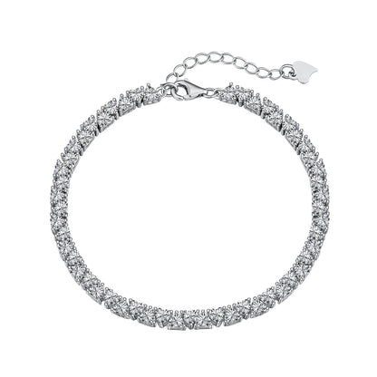 [Charm Aries Jewelry]Dazzling Romantic Heart Shape Lover Bracelet