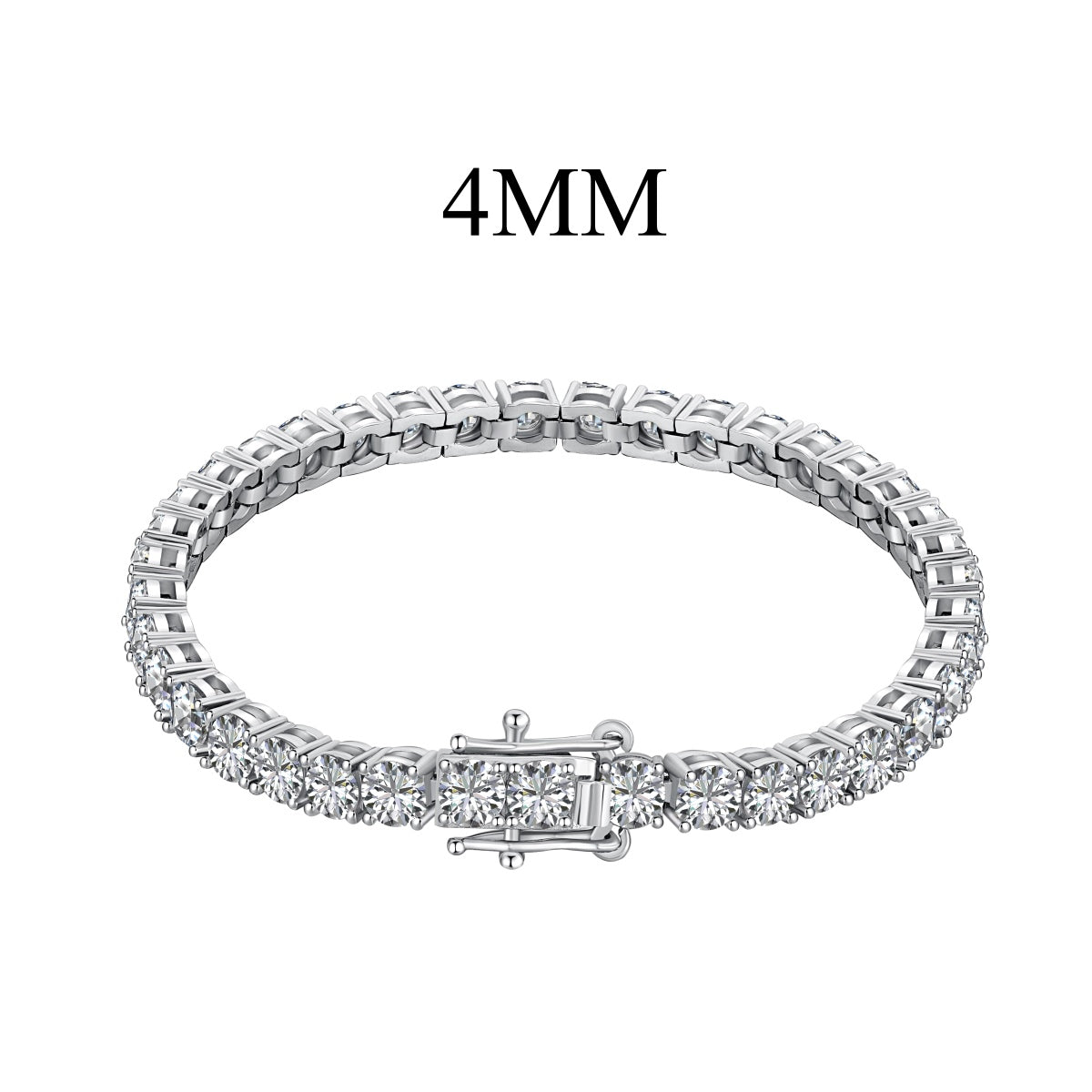 [Charm Aries Jewelry]Radiant Colorful Round Cut Party Bracelet