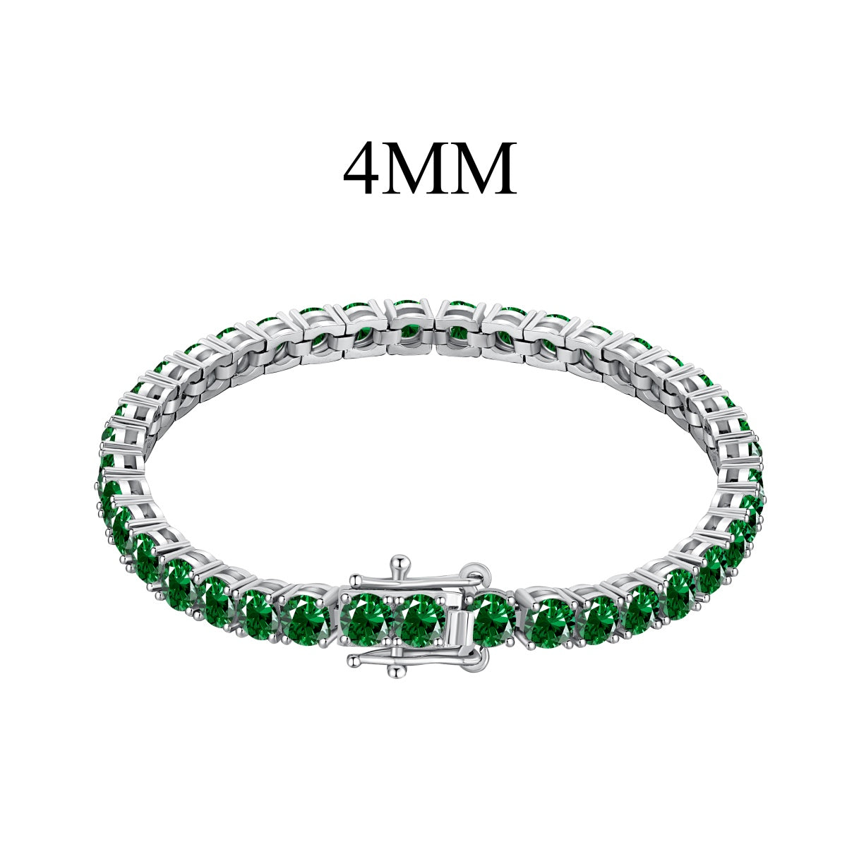 [Charm Aries Jewelry]Radiant Colorful Round Cut Party Bracelet