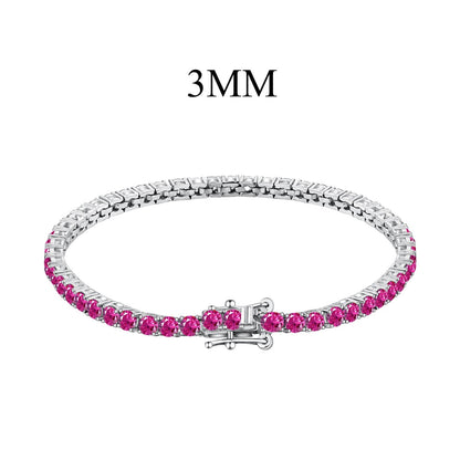 [Charm Aries Jewelry]Radiant Colorful Round Cut Party Bracelet