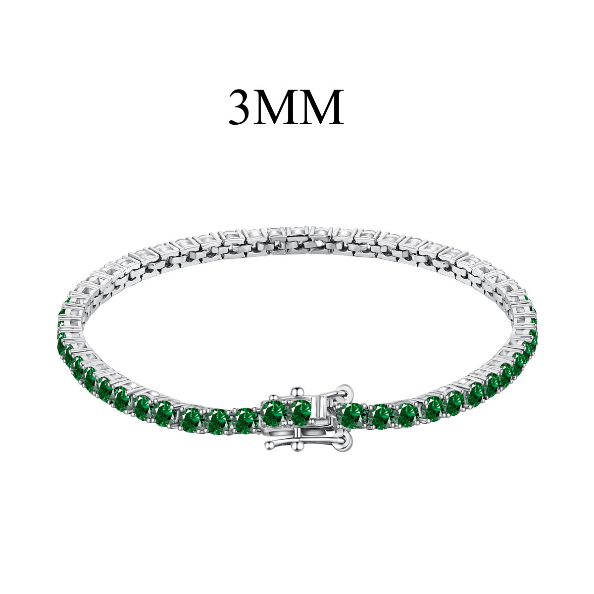 [Charm Aries Jewelry]Radiant Colorful Round Cut Party Bracelet
