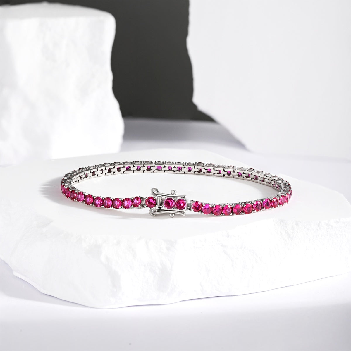 [Charm Aries Jewelry]Radiant Colorful Round Cut Party Bracelet
