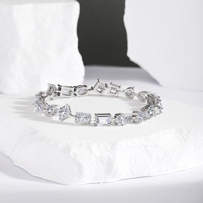 [Charm Aries Jewelry]Unique Exquisite Multi Cut Daily Bracelet