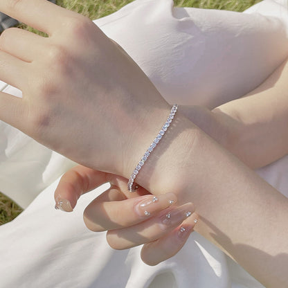 [Charm Aries Jewelry]Radiant Colorful Round Cut Party Bracelet