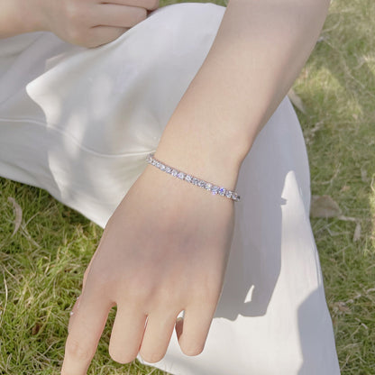 [Charm Aries Jewelry]Radiant Colorful Round Cut Party Bracelet