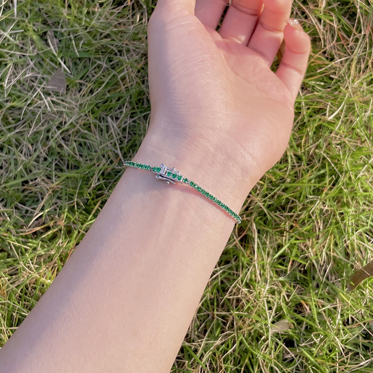 [Charm Aries Jewelry]Radiant Colorful Round Cut Party Bracelet