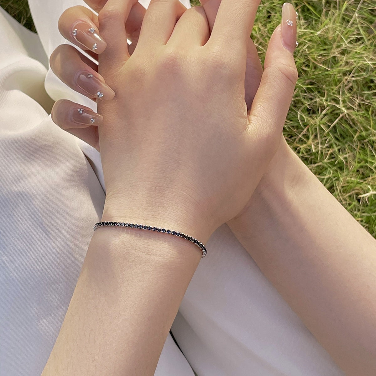[Charm Aries Jewelry]Radiant Colorful Round Cut Party Bracelet