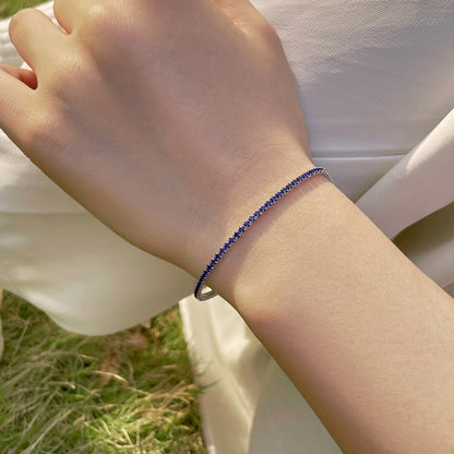 [Charm Aries Jewelry]Radiant Colorful Round Cut Party Bracelet