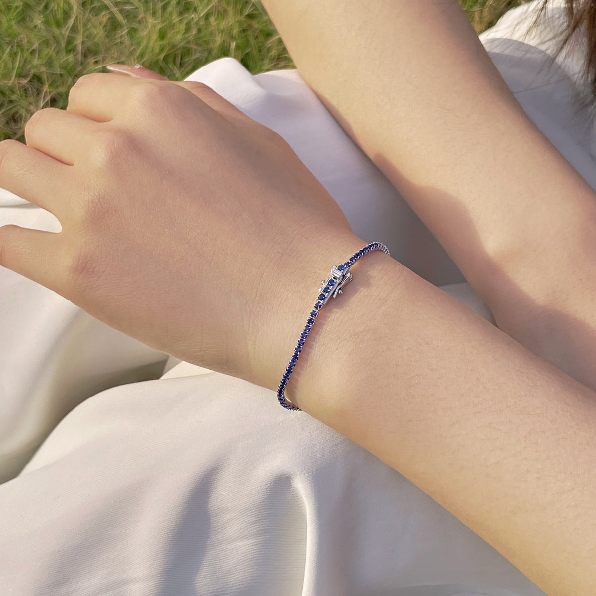 [Charm Aries Jewelry]Radiant Colorful Round Cut Party Bracelet