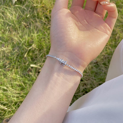 [Charm Aries Jewelry]Radiant Colorful Round Cut Party Bracelet