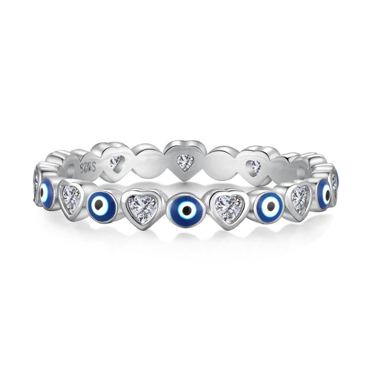 [Charm Aries Jewelry]Radiant Colorful Round Shape Daily Ring