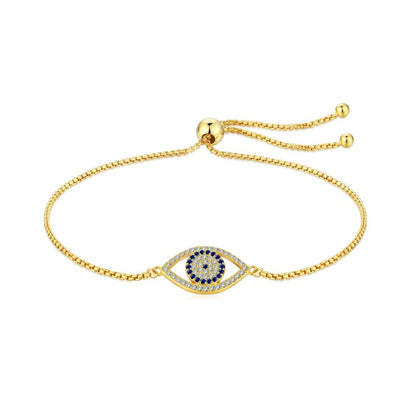 [Charm Aries Jewelry]Dazzling Eye Shape Necklace
