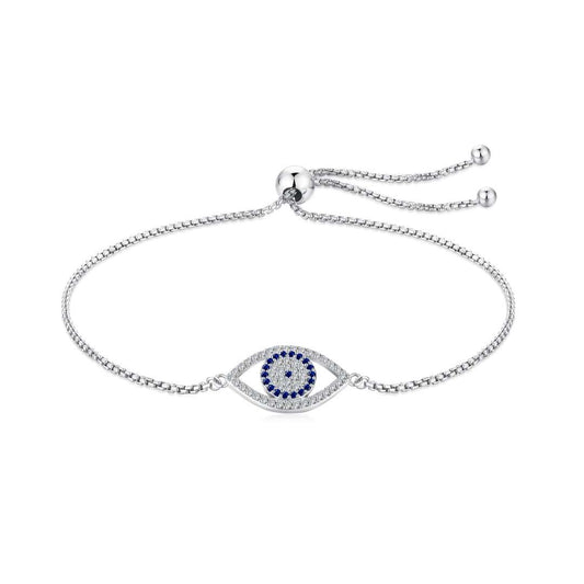 [Charm Aries Jewelry]Dazzling Eye Shape Necklace