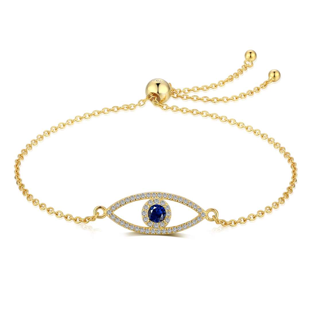 [Charm Aries Jewelry]Devil's Eye Hollow Design Bracelet