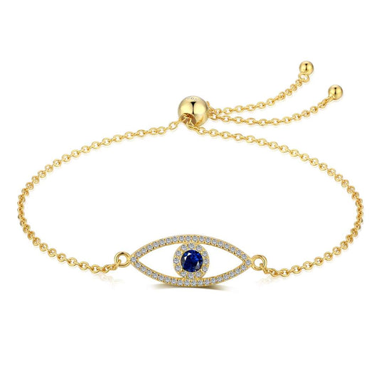 [Charm Aries Jewelry]Devil's Eye Hollow Design Bracelet