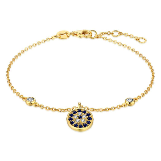 [Charm Aries Jewelry]Devil's Eye Round Shape Bracelet