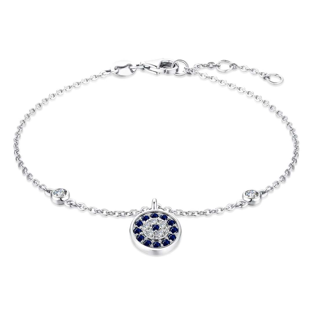 [Charm Aries Jewelry]Devil's Eye Round Shape Bracelet