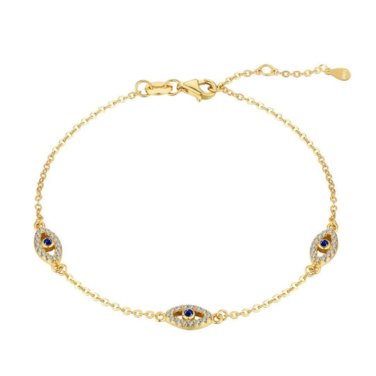 [Charm Aries Jewelry]Evil Eye Shape Pendent Necklace