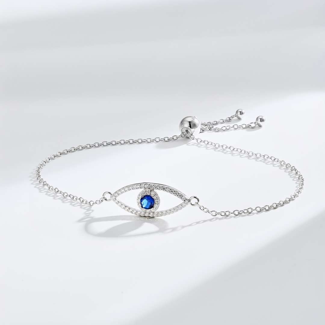 [Charm Aries Jewelry]Devil's Eye Hollow Design Bracelet