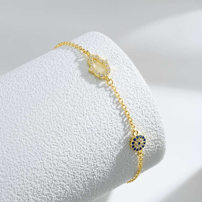 [Charm Aries Jewelry]Gost Shape & Round Shape Necklace