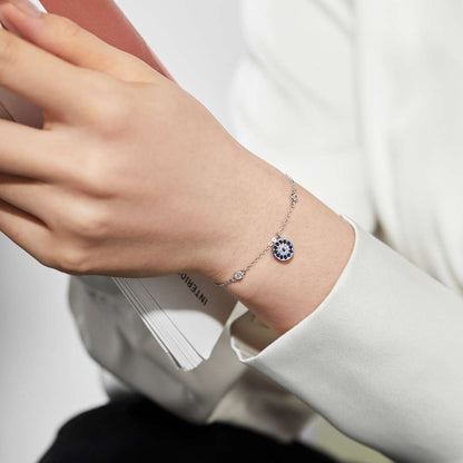 [Charm Aries Jewelry]Devil's Eye Round Shape Bracelet