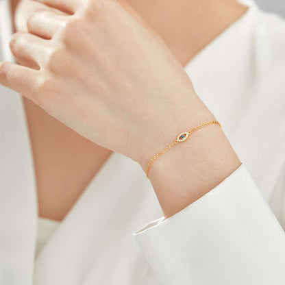 [Charm Aries Jewelry]Evil Eye Shape Necklace