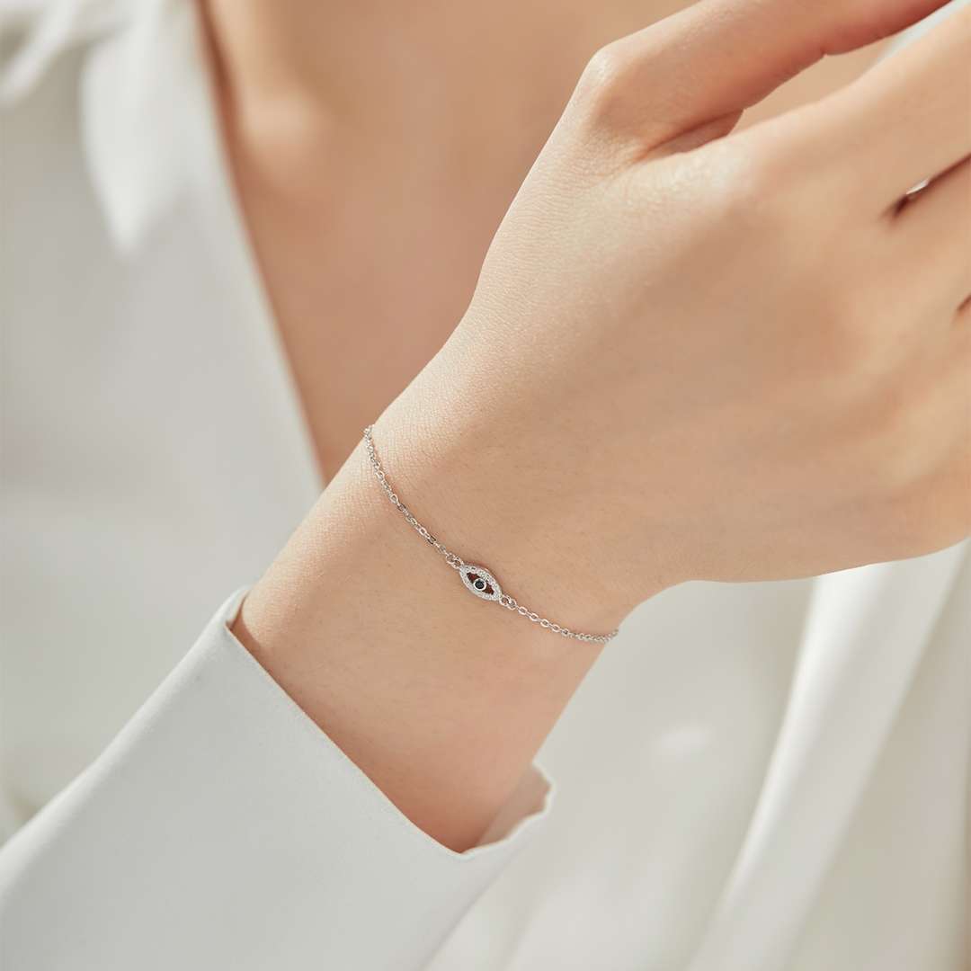 [Charm Aries Jewelry]Evil Eye Shape Necklace