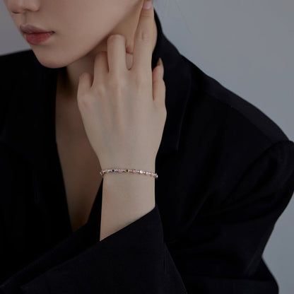 [Charm Aries Jewelry]Sparkling Exquisite Round Cut Party Bracelet